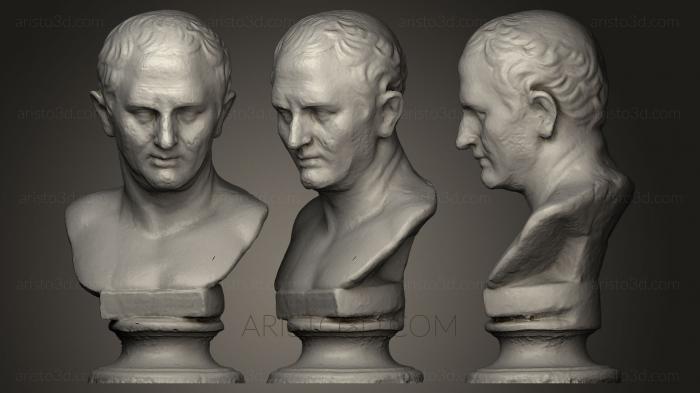 Busts and heads antique and historical (BUSTA_0234) 3D model for CNC machine